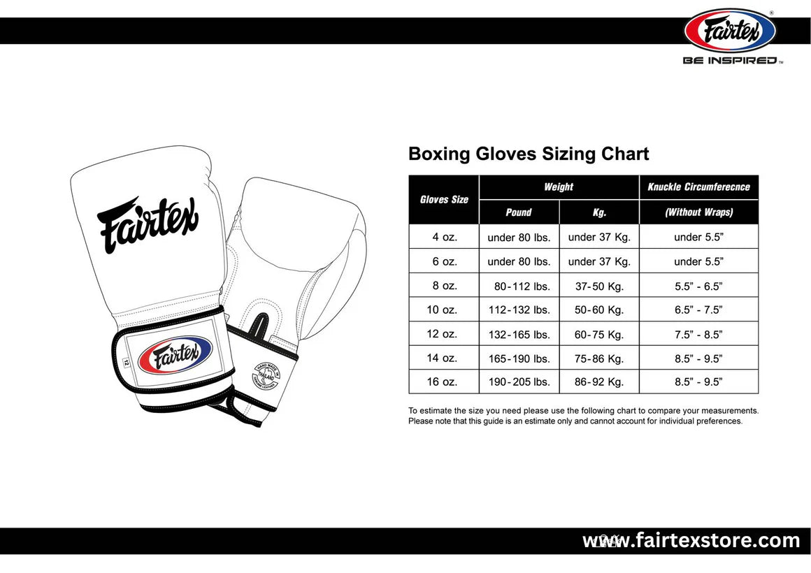 Fairtex BGV26 - MUAY THAI / BOXING GLOVES "HARMONY THAI GLOVES" Limited Edition / Genuine Leather