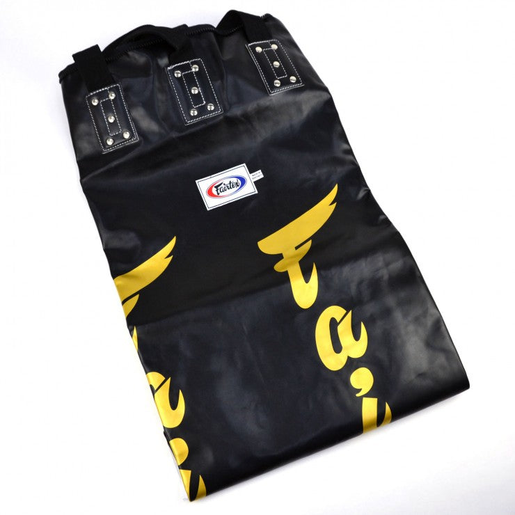 Fairtex HB6-BANANA BAG 6FT (BLACK / GOLD)