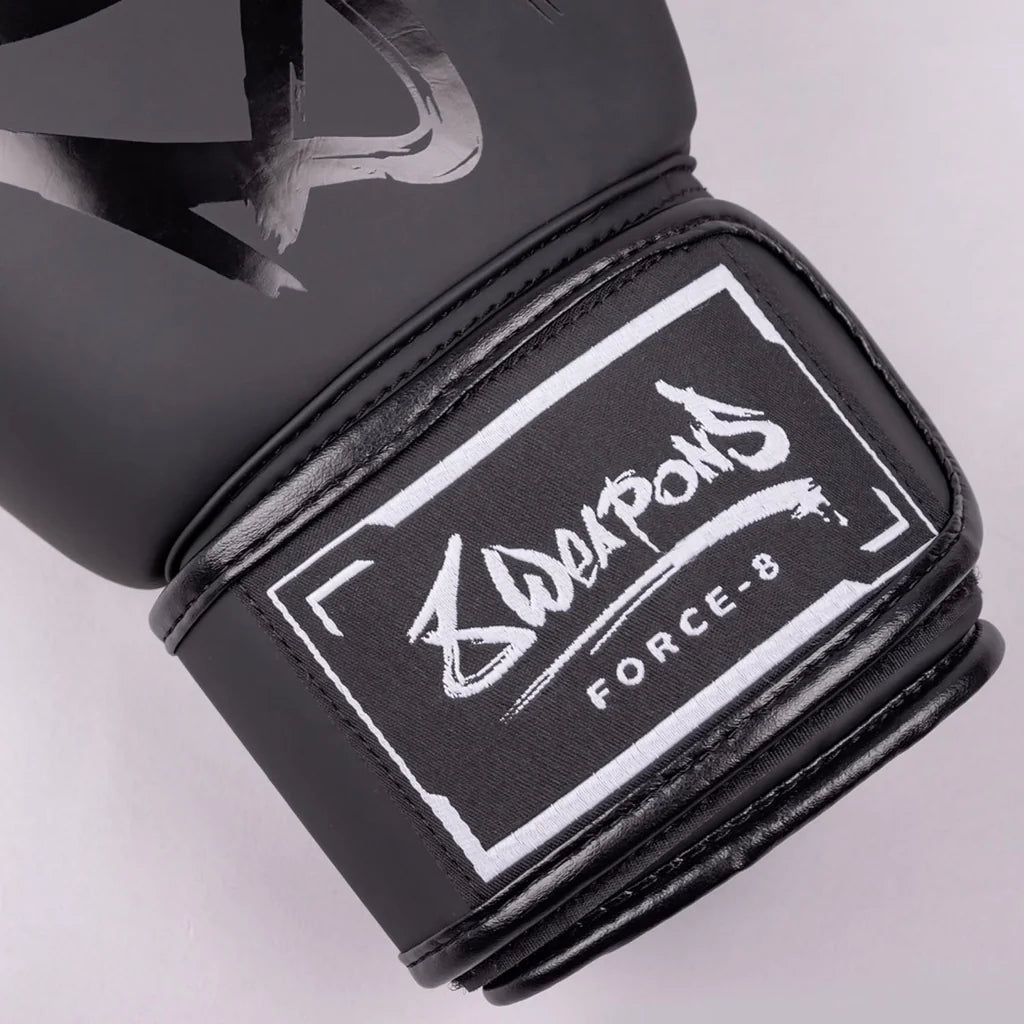 8WEAPONS - Force 8 Boxing Gloves (Black)