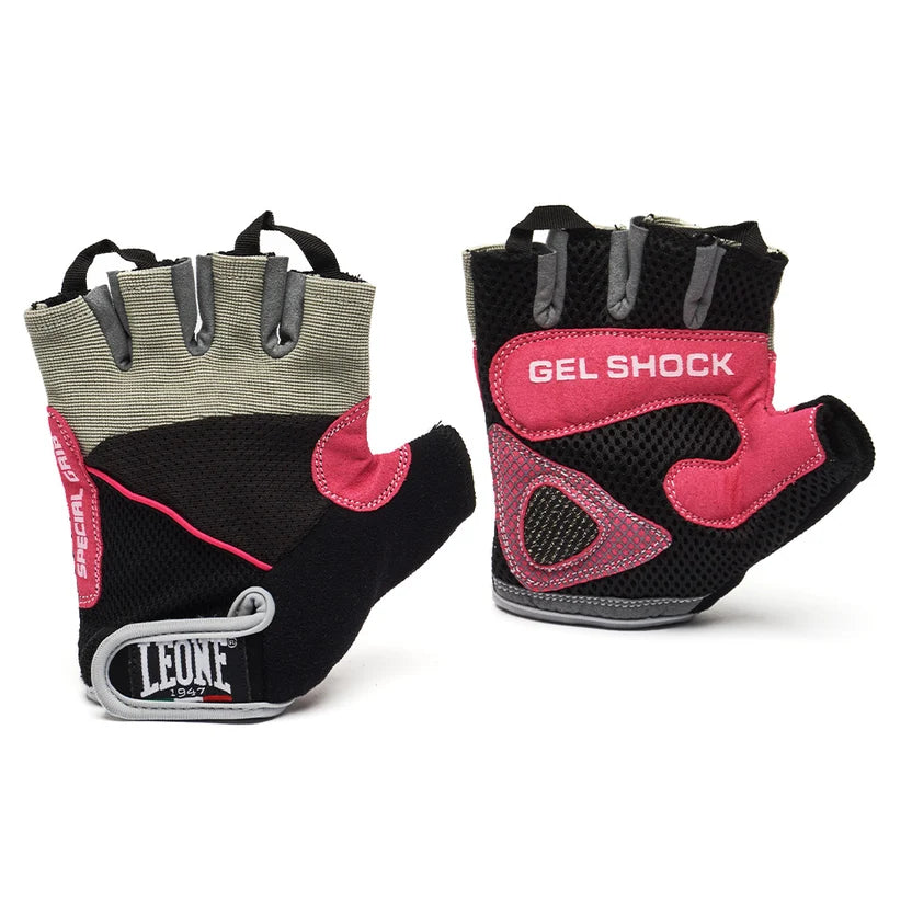 LEONE - GEL SHOCK GYM GLOVES - AB712