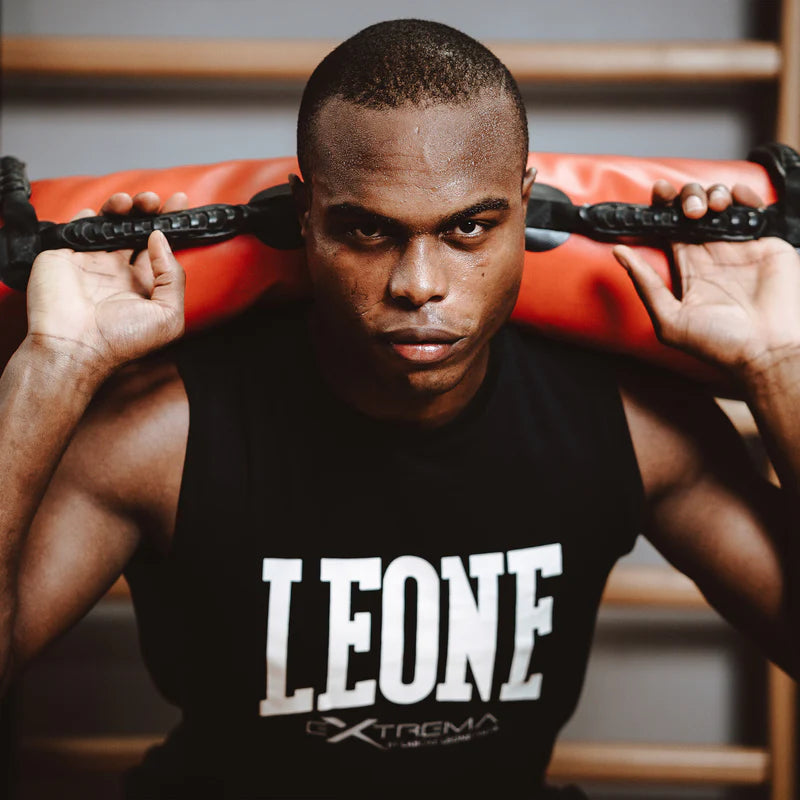 LEONE DRY MESH LOGO SLEEVELESS - ABX103