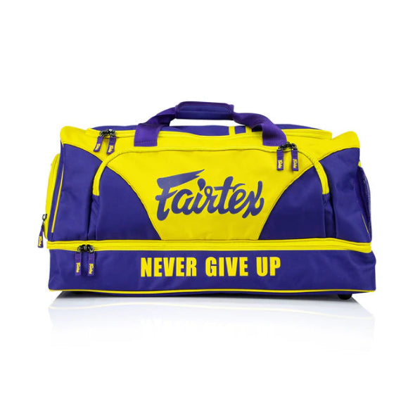 Fairtex GYM BAG (PURPLE / YELLOW) - BAG2