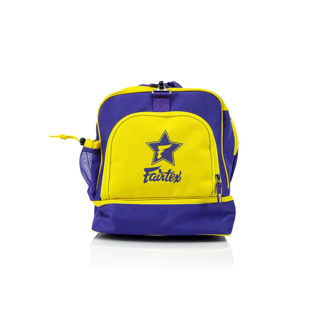 Fairtex GYM BAG (PURPLE / YELLOW) - BAG2