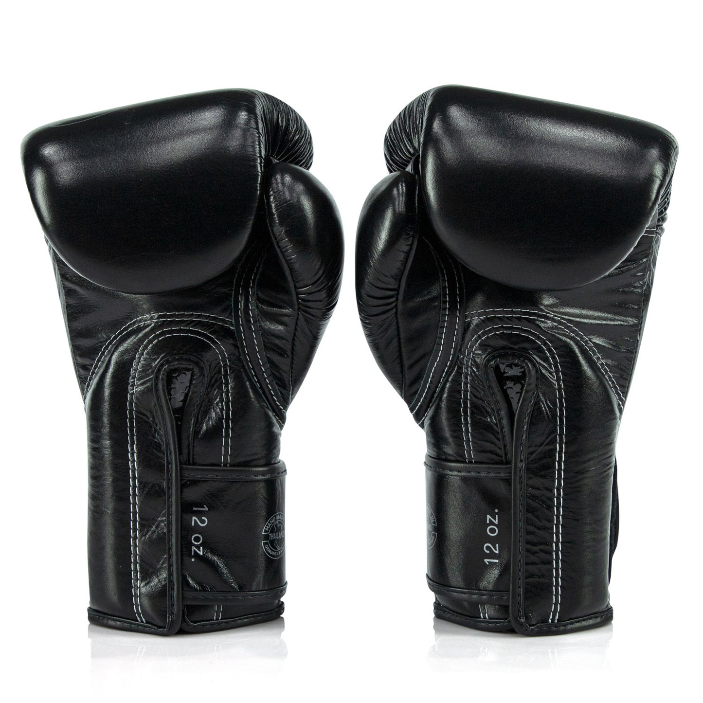 Fairtex BGVG3 - BOXING GLOVES "X GLORY KICKBOXING Valco Black Gold" Genuine Leather