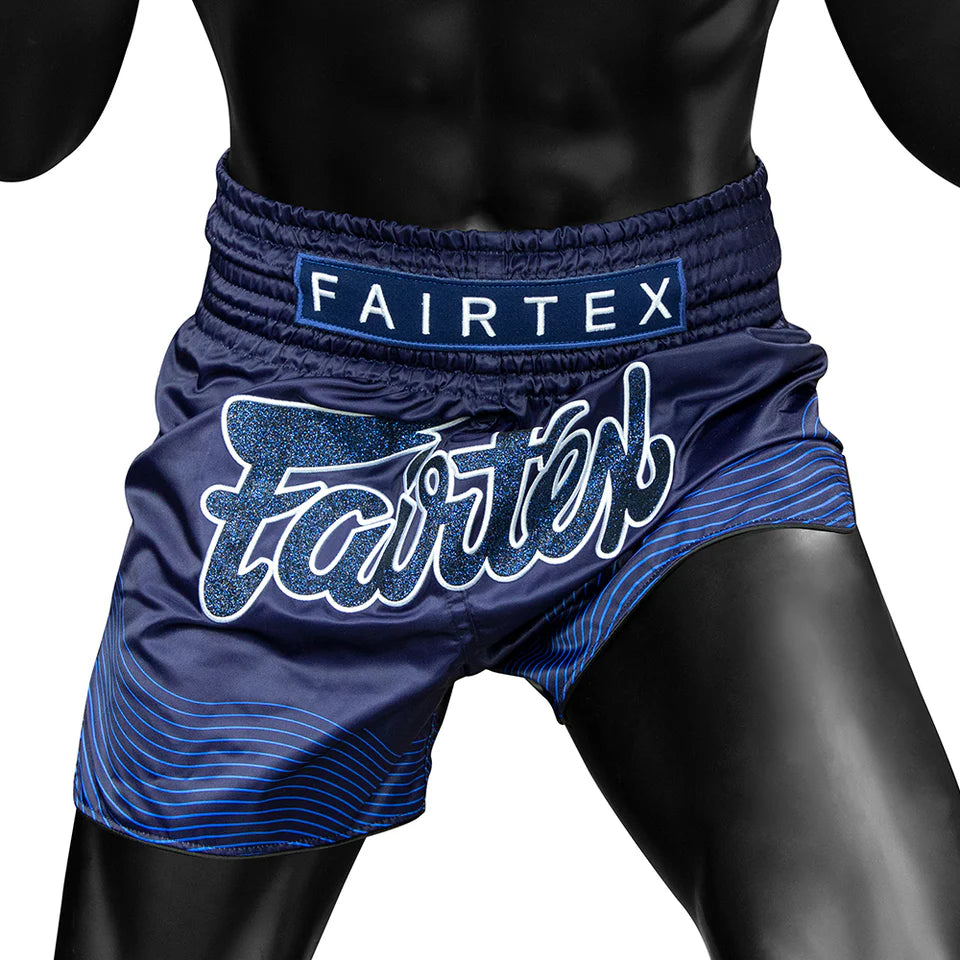 Fairtex MUAY THAI SHORTS (Blue Ocean) - BS1930