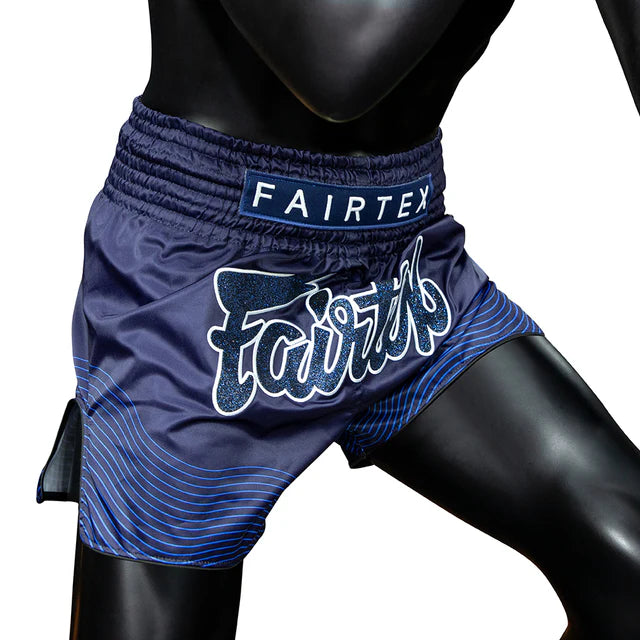 Fairtex MUAY THAI SHORTS (Blue Ocean) - BS1930
