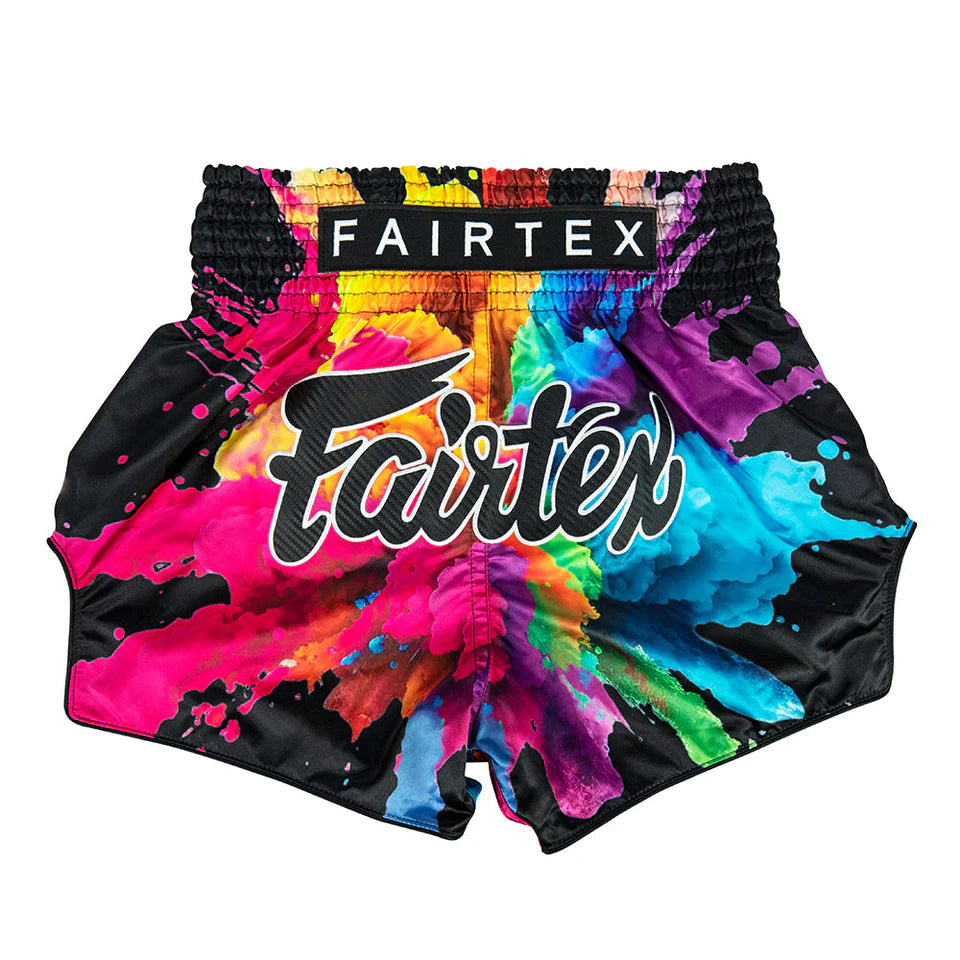 Fairtex MUAY THAI SHORTS (Black Funky Soul) - BS1940