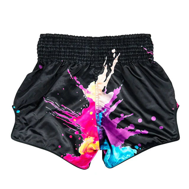 Fairtex MUAY THAI SHORTS (Black Funky Soul) - BS1940