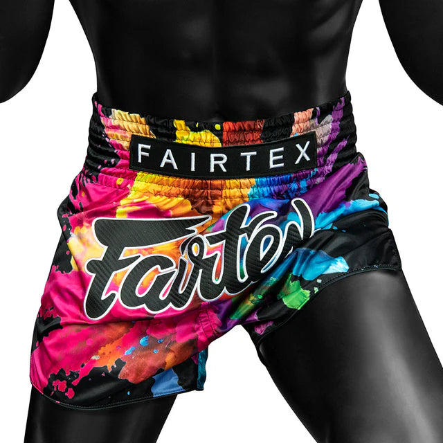 Fairtex MUAY THAI SHORTS (Black Funky Soul) - BS1940
