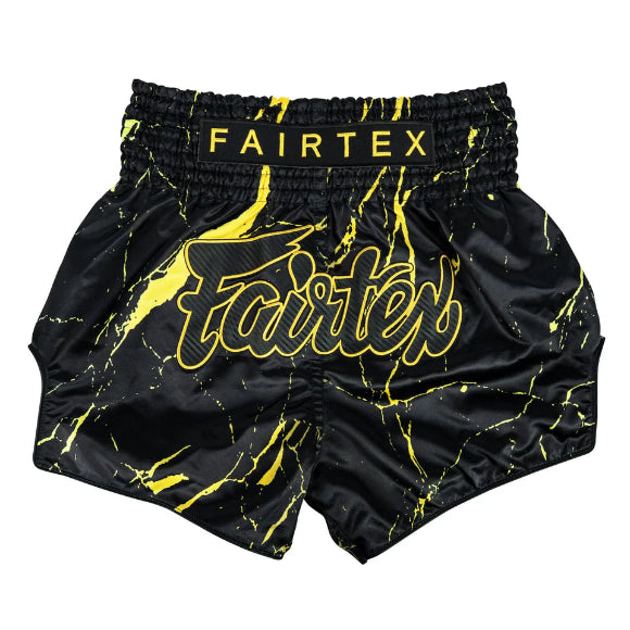 Fairtex MUAY THAI SHORTS (Black Marble) - BS1947