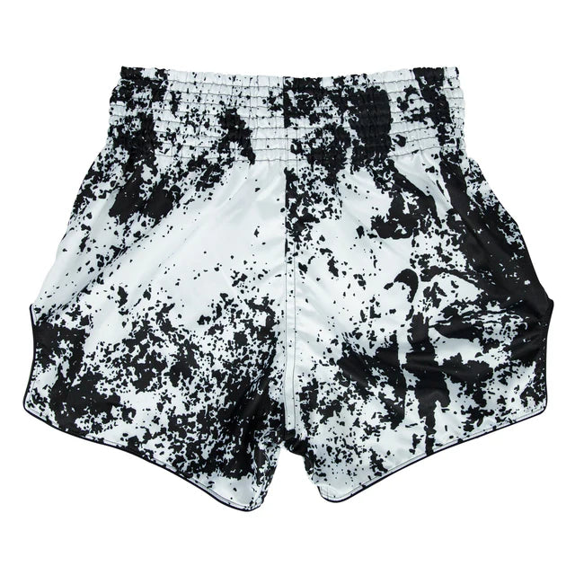 Fairtex MUAY THAI SHORTS (Grunge White) - BS1948