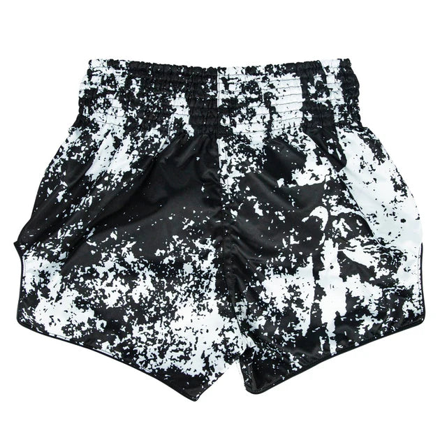 Fairtex MUAY THAI SHORTS (Grunge Black) - BS1949