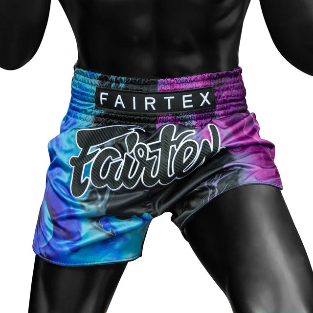 Fairtex MUAY THAI / BOXING SHORTS TECH HOUSE (Black vibe) - BS19151