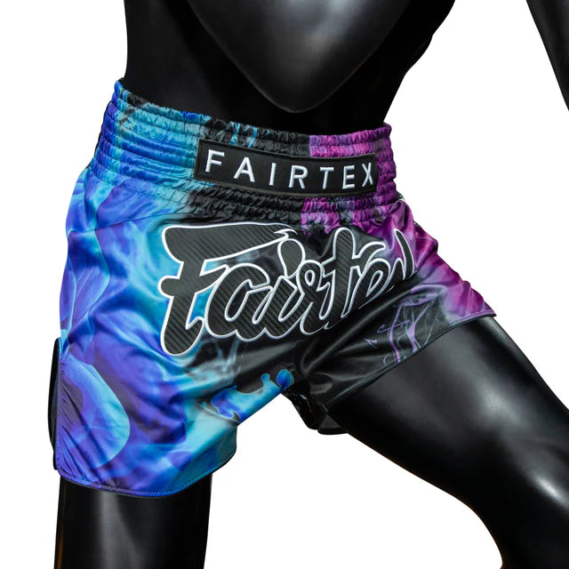 Fairtex MUAY THAI / BOXING SHORTS TECH HOUSE (Black vibe) - BS19151