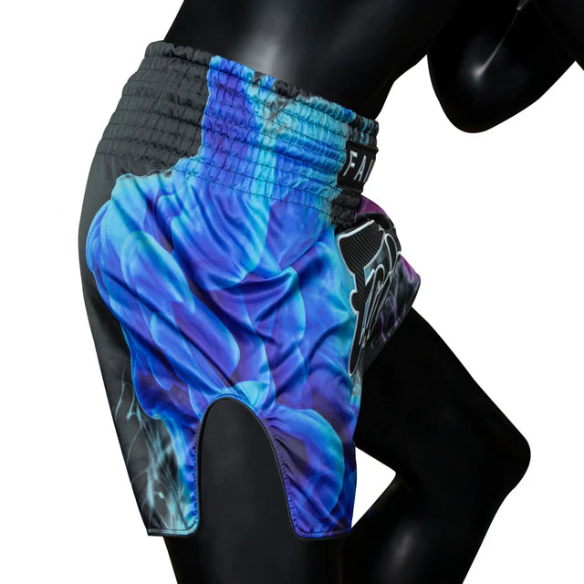 Fairtex MUAY THAI / BOXING SHORTS TECH HOUSE (Black vibe) - BS19151