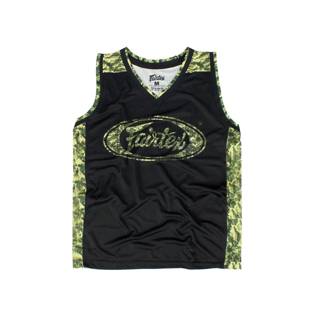 Fairtex JERSEY CAMOUFLAGE MUAYTHAI (Black) - JS11BK
