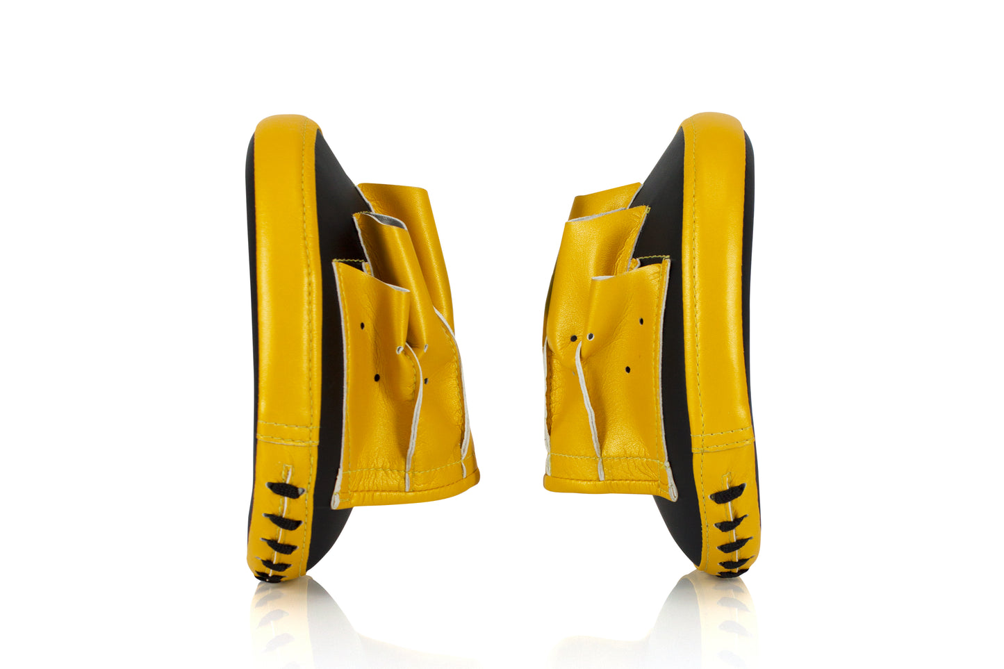 Fairtex FOCUS MITTS (Black / Gold) - FMV15