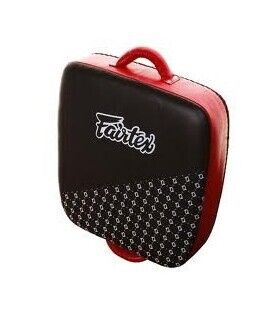 Fairtex LEG KICK PAD (Black / Red) - LKP1