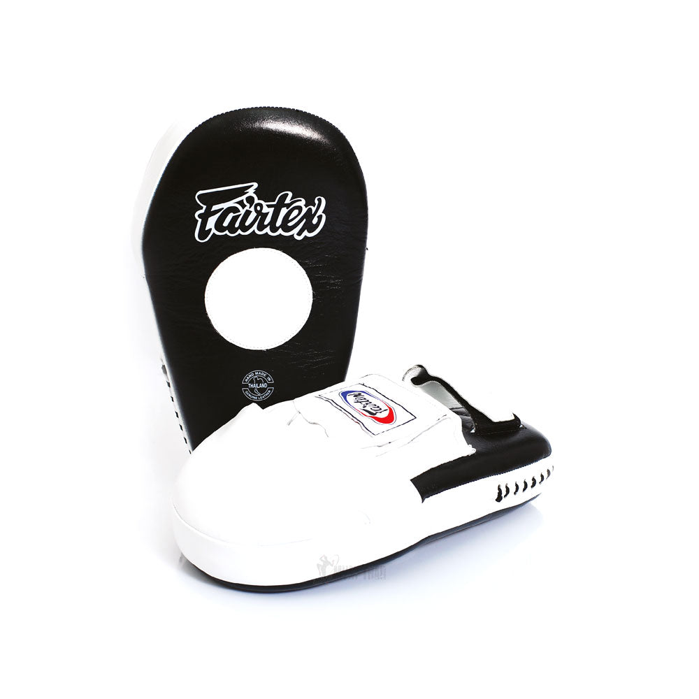 Fairtex "Pro Angular" FOCUS MITTS (Black/White) - FMV8