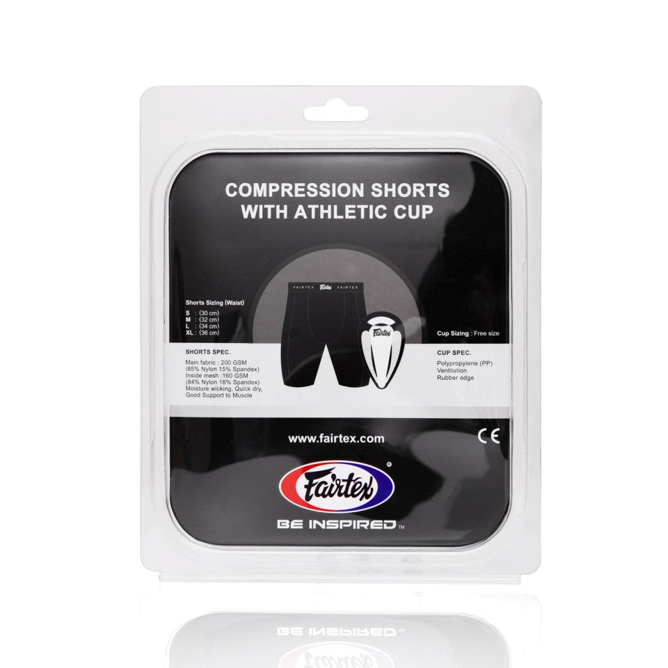 Fairtex PROTECTION CUP (spasouar) with COMPRESSION SHORT for Men - GC3