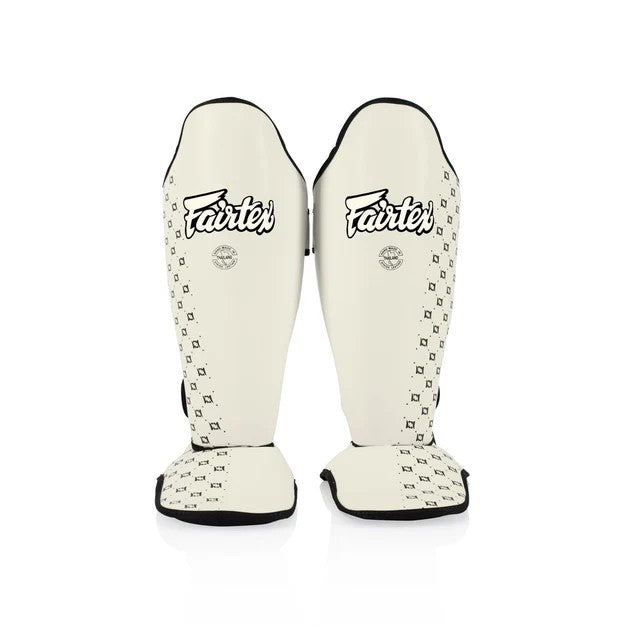 Fairtex COMPETITION SHIN PADS (White) - SP5