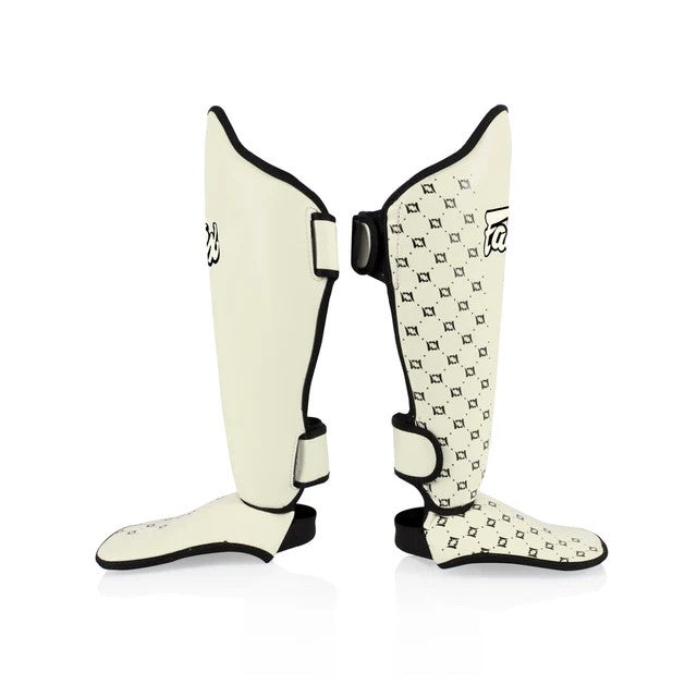Fairtex COMPETITION SHIN PADS (White) - SP5