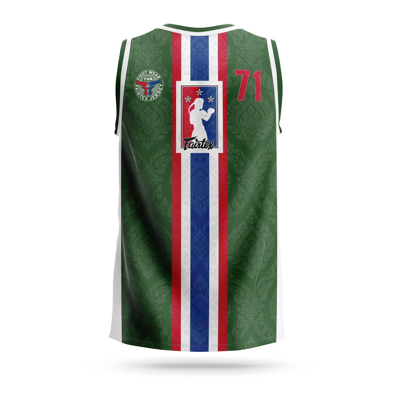 Fairtex JERSEY MUAYTHAI NBA (Green) - JS19GN