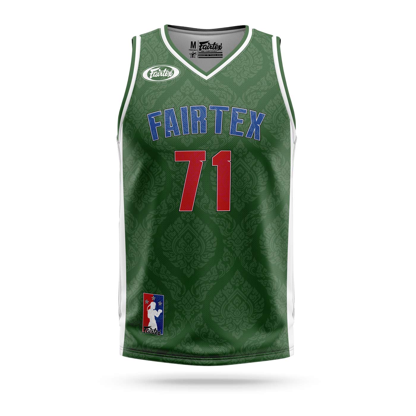 Fairtex JERSEY MUAYTHAI NBA (Green) - JS19GN