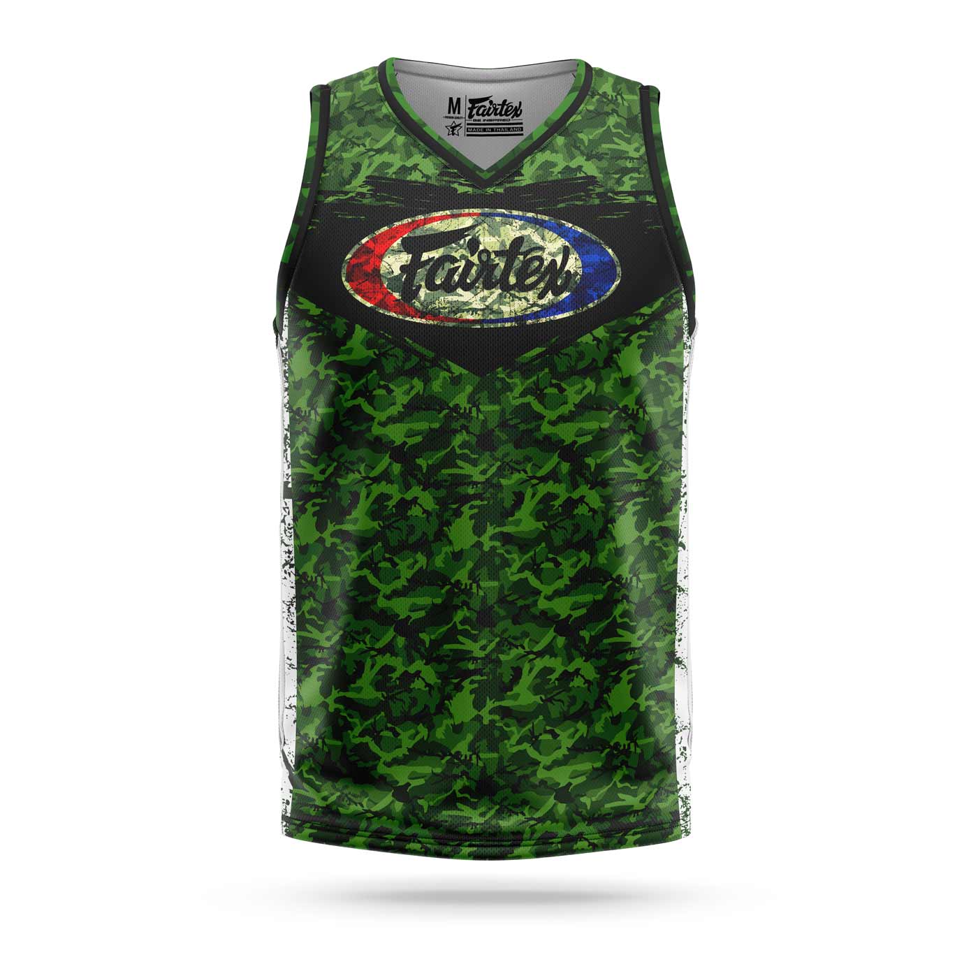 Fairtex JERSEY FULL GREEN CAMOUFLAGE - JS12GR