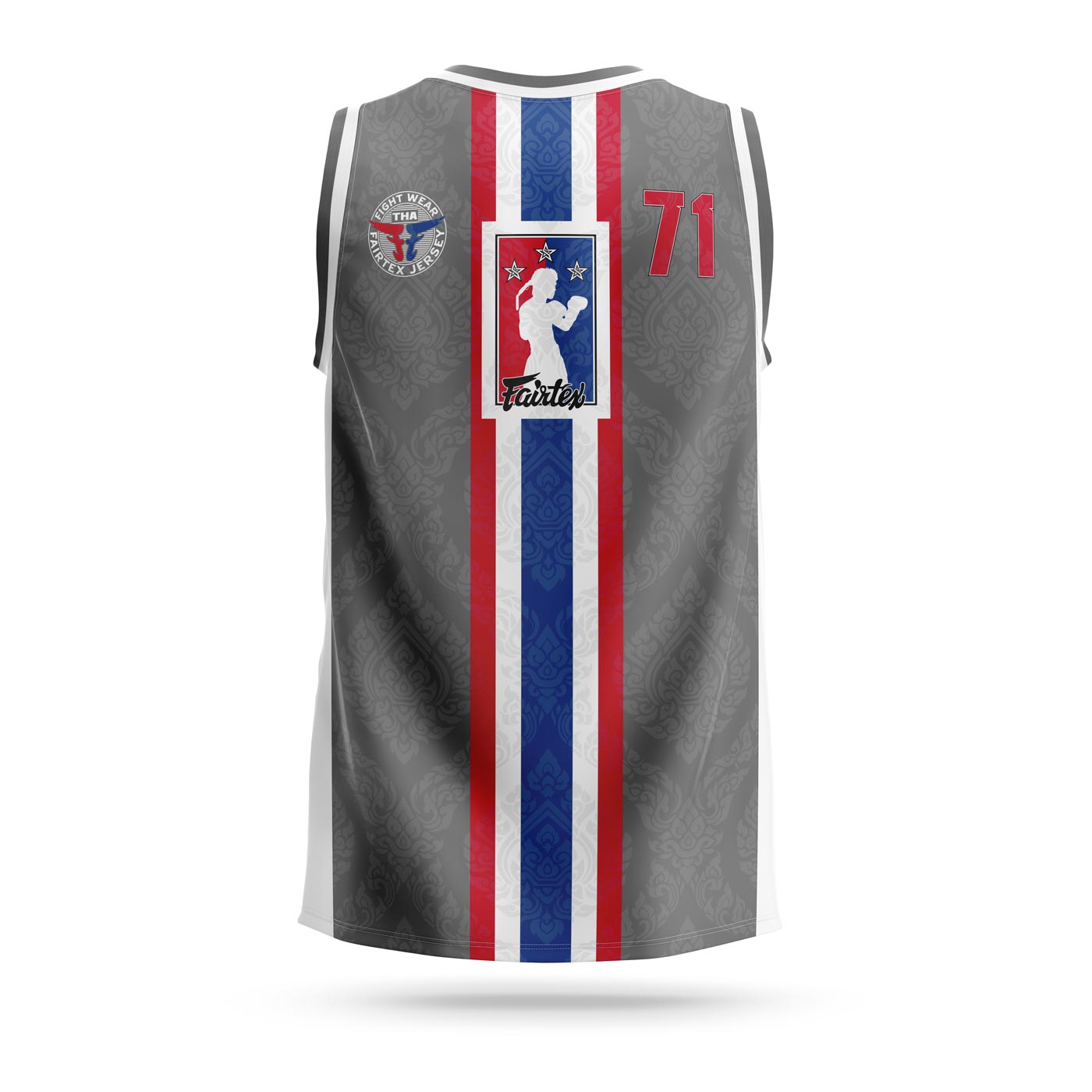 Fairtex JERSEY MUAYTHAI NBA (Grey) - JS19GY