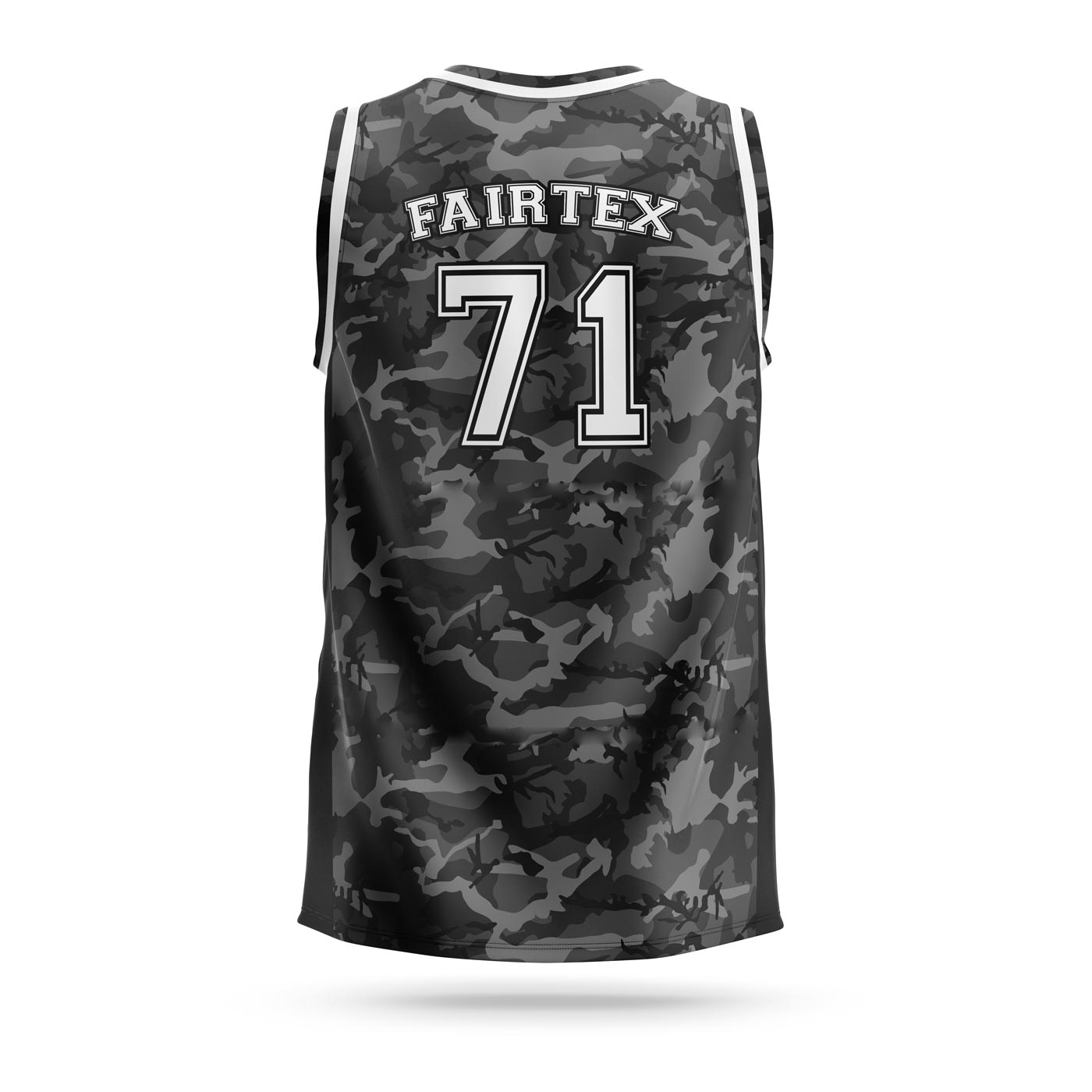 Fairtex JERSEY FULL GREY CAMOUFLAGE - JS12GY