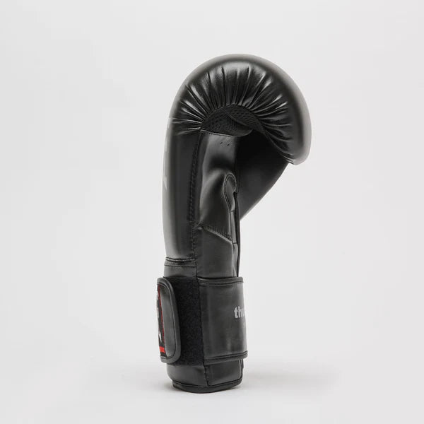 LEONE Gloves - Muay Thai / Boxing Gloves "Thunder" (Black) - GN383