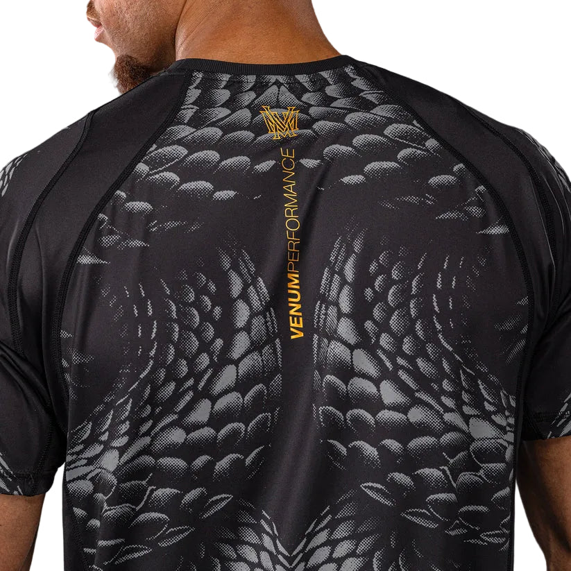 VENUM Matupa Dry Tech T-Shirt - (Black/Grey/Gold)
