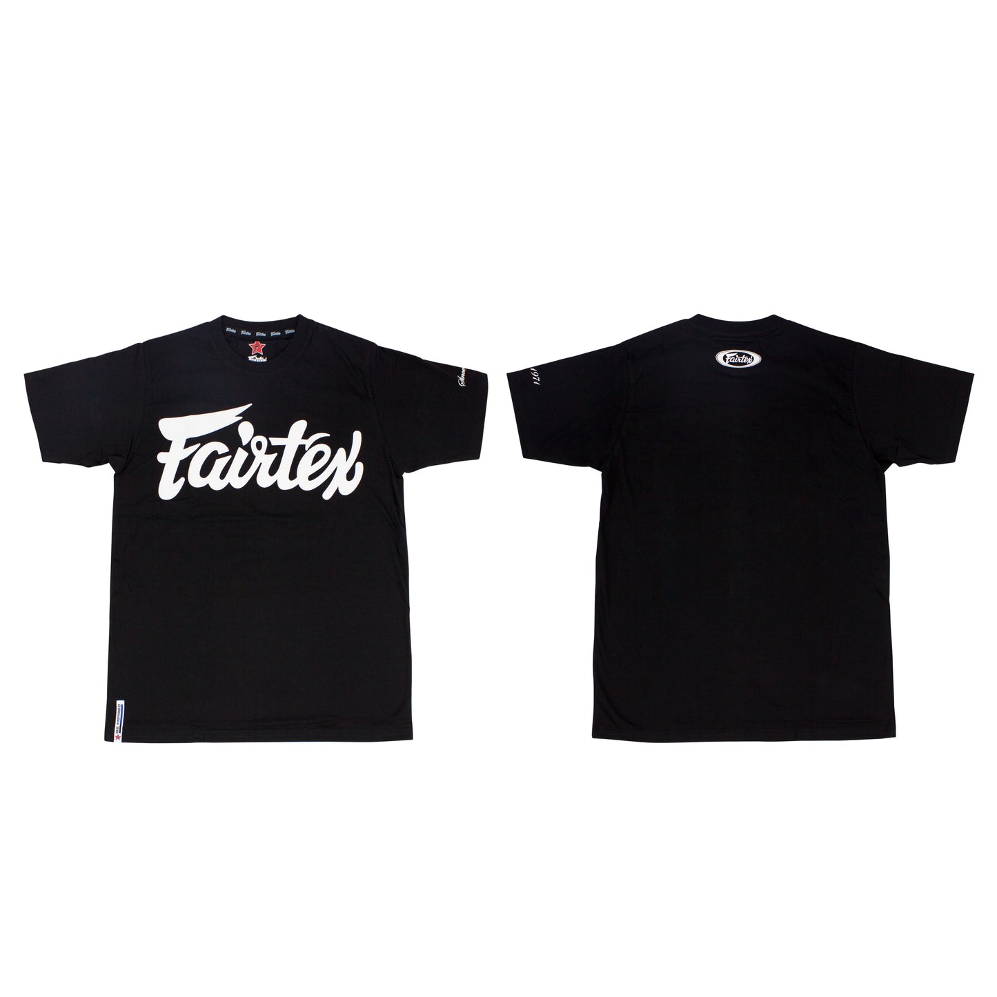 Fairtex T-SHIRT COTTON (Black) - TS7