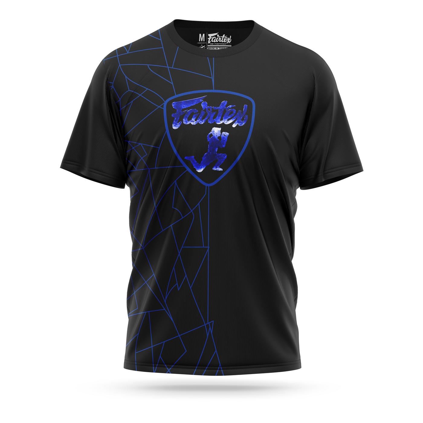 Fairtex T-SHIRT LAMBORGHINI SPORT (Black/Blue) - TST174