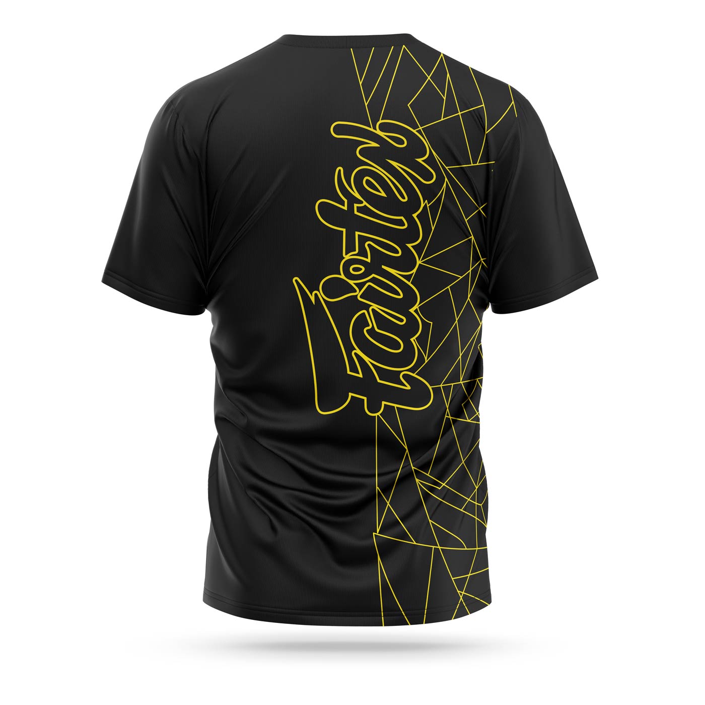 Fairtex T-SHIRT LAMBORGHINI SPORT (Black/Yellow) - TST174