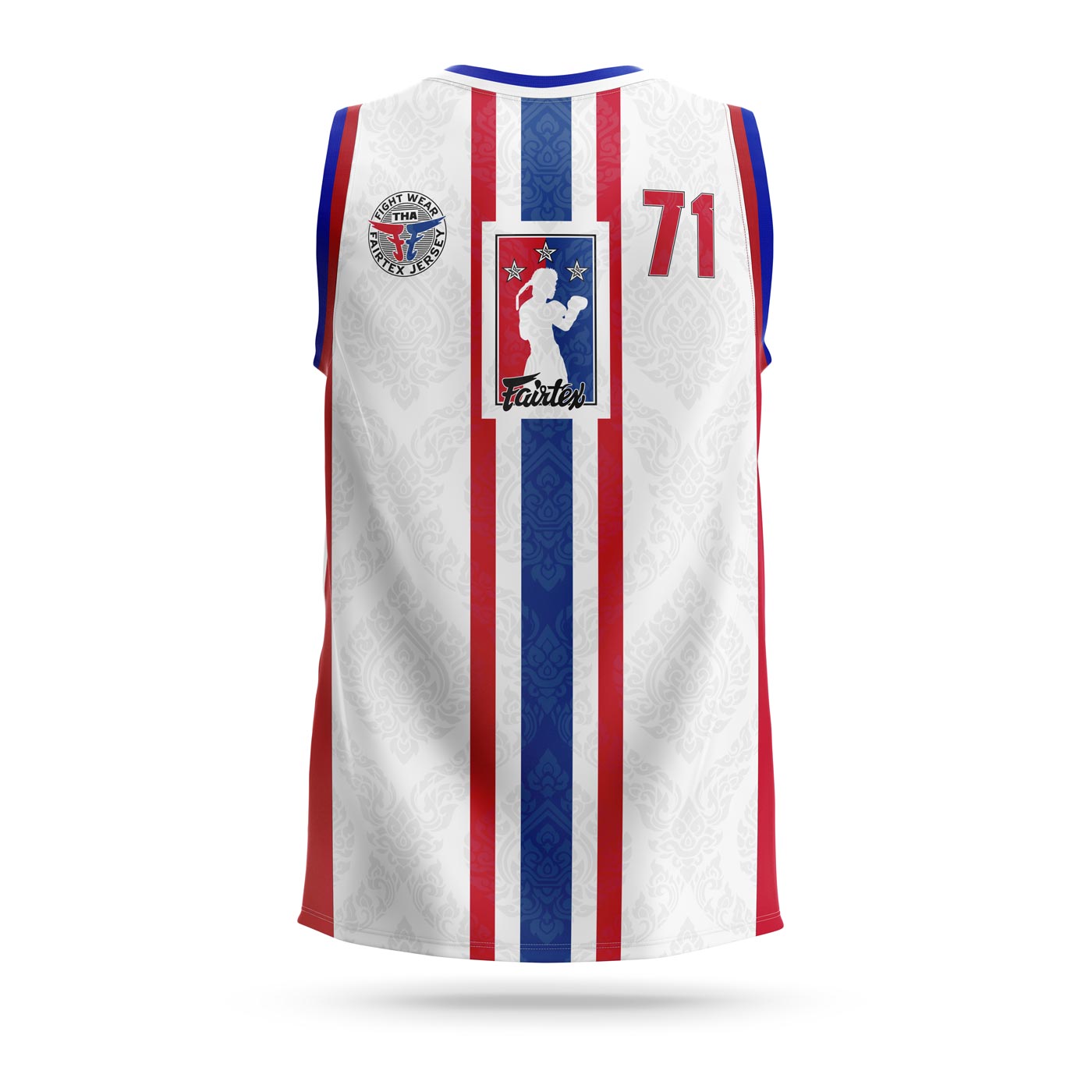 Fairtex JERSEY MUAYTHAI NBA (White) - JS19WH