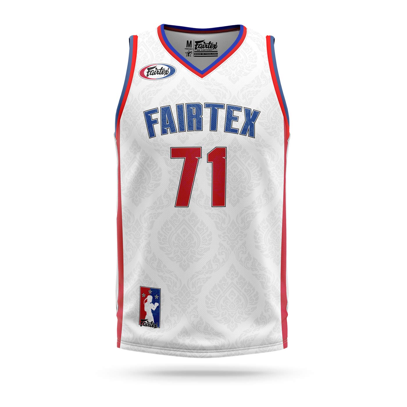 Fairtex JERSEY MUAYTHAI NBA (White) - JS19WH