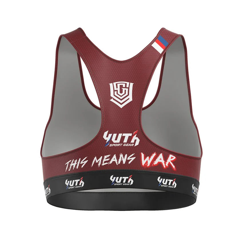YUTH - Sport Bra Women - (Maroon)
