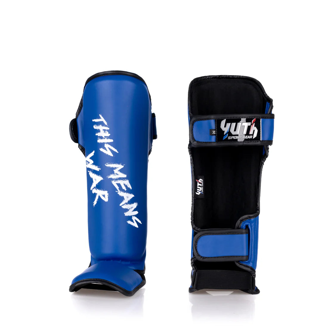 YUTH - Sport Line Shin Guards - (Navy Blue)
