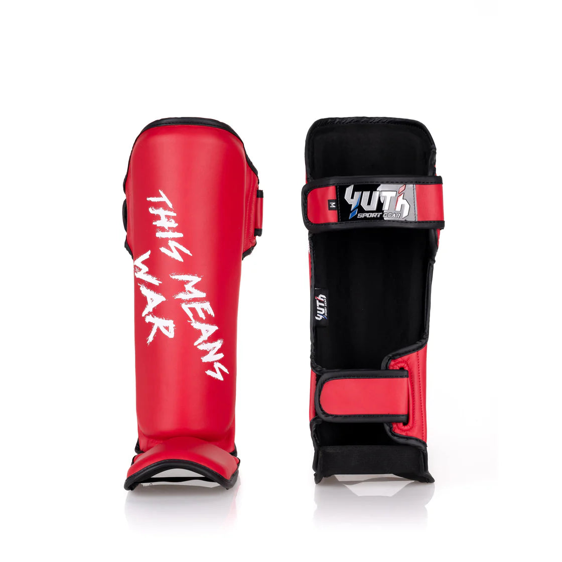 YUTH - Sport Line Shin Guards - (Red)