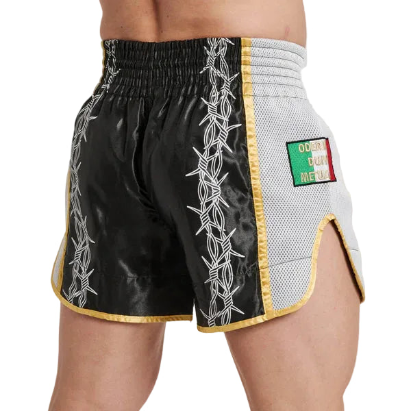LEONE KICK THAI SHORT BARBEWIRED - AB05IU