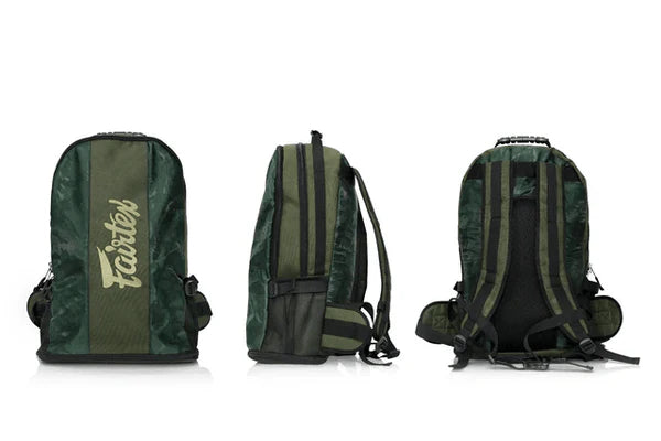 Fairtex GYM BACKPACK Camouflage (Green Camo) - BAG4