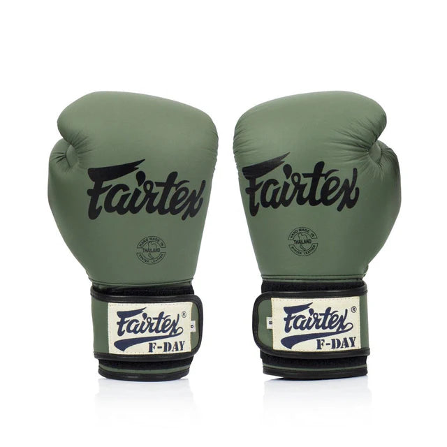 Fairtex BGV11-F-DAY LIMITED EDITION GLOVES (Military Green)