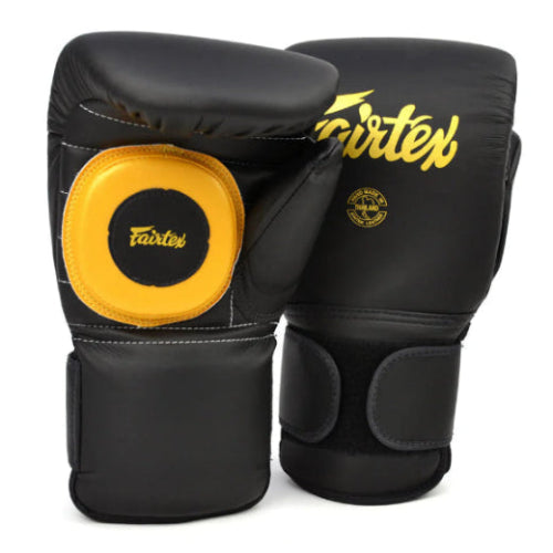 Fairtex COACH SPARRING GLOVES (BLACK / GOLD) - BGV13