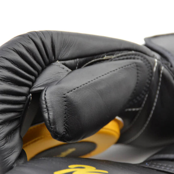 Fairtex COACH SPARRING GLOVES (BLACK / GOLD) - BGV13