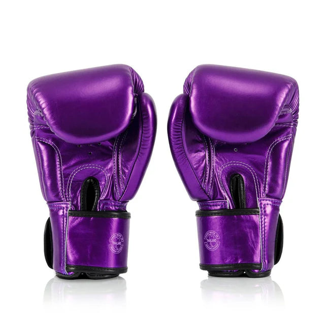 Fairtex MUAY THAI / BOXING GLOVES (METALLIC PURPLE) - BGV22