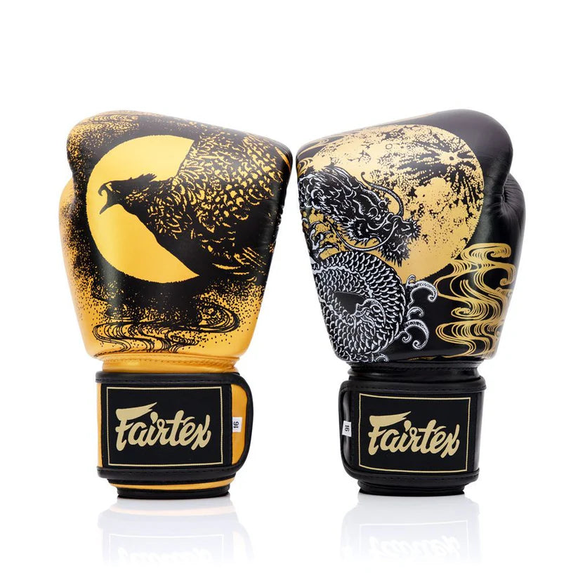 Fairtex BGV26 - MUAY THAI / BOXING GLOVES "HARMONY THAI GLOVES" Limited Edition / Genuine Leather