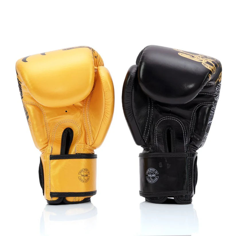 Fairtex BGV26 - MUAY THAI / BOXING GLOVES "HARMONY THAI GLOVES" Limited Edition / Genuine Leather