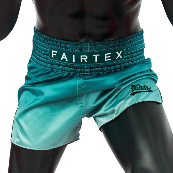 Fairtex MUAY THAI / BOXING SHORTS (Green Fade) - BS1906
